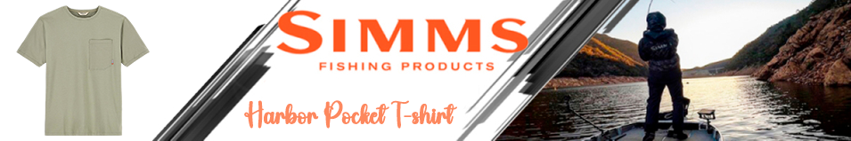 Simms Harbor Pocket T-shirt, Willow