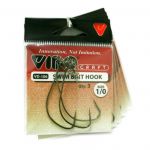 Крючок офсетный Vido Craft VD-106 Swim Bait Hook (BLN) № 7/0, 3 шт/уп VD106-7/0(3)
