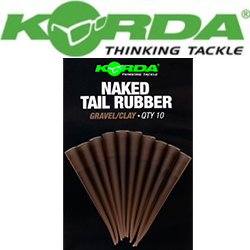 Korda Naked Tail Rubber Gravel Clay