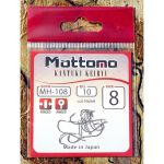 Крючок Mottomo Kantuki Keiryu 108 Nickel №8 50 шт