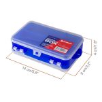 Коробочка для оснастки двухсторонняя Nisus Fishing Organizer Box blue (N-FBO-2S-B) (синяя)