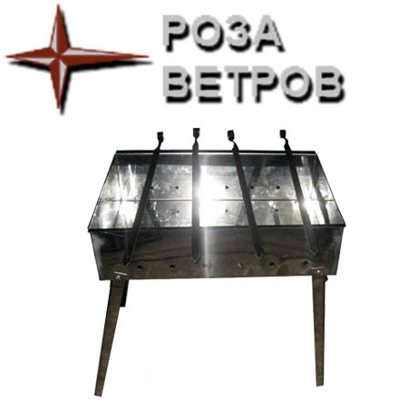 Мангал Роза ветров Мн-001