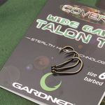 Крючки Gardner Covert Wide Gape Talon Tip Hooks № 4 (10шт) CWGTTCH4