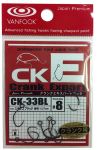 Одинарный крючок Vanfook CK-33BL № 3 (VFCK33BL3)                      