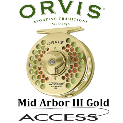 Orvis Access Mid Arbor III Gold
