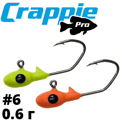 Crappie Pro Overbit Sickle Jig 1/48 oz