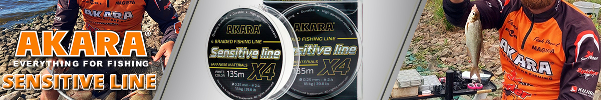 Akara Sensitive Line White 135м