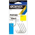 Одинарный крючок Owner Payao Nickel №8/0 3шт
