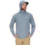 Термофутболка Simms SolarFlex Hoody, Storm Heather, XL
