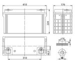 Аккумулятор Delta DTM 12120L