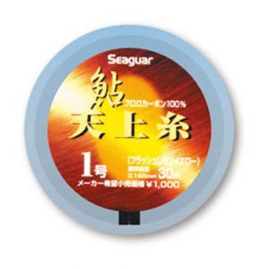 Леска Kureha Seaguar Ayu Tenjo Yarn 30m Lemon Yellow #0.8 (4901422900175)