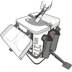 Ящик рыболовный Daiichiseiko Tackle Carryer MS2725 WHT