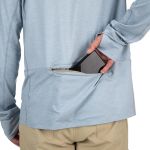 Термофутболка Simms SolarFlex Guide Cooling Hoody, Cinder, M