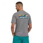 Футболка Patagonia M's L/S Cap Cool Daily Graphic Shirt PLFE, S