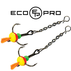 EcoPro Тройник-капля с красным хвостом тип A и цепочкой