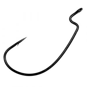 Крючок офсетный Daiichi Fatgap цвет Black Nickel, 5 шт. в уп. №2/0