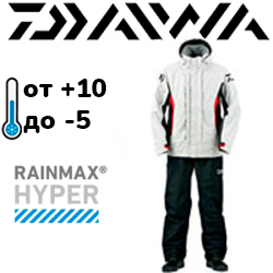 Daiwa Rainmax Combi-Up Rain Suit DR-3104 Светло-серый