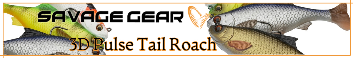 Savage Gear 3D Pulse Tail Roach 10cm 17.5g S