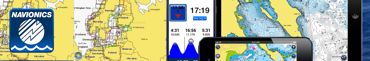 Карта Navionics North Finnish lakes 5G598S2