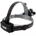 Фонарь налобный "Сибирский Следопыт-Fisher", 1LED WARM + 2 LED UV, аккум. 220В