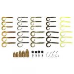 Набор приманок Savage Gear SG Rib Worm Kit 30+17pcs 55152
