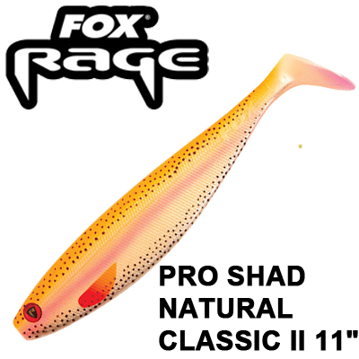 Fox Rage Pro Shad Natural Classics II 11"