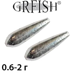 GRFish Вольфрамовая оливка цвет серебро