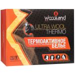 Комплект термобелья Woodland Ultra Wool Thermo чёрный р. XL