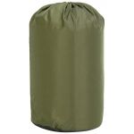 Спальный мешок Nisus Travel Wide Plus 400 (220х106) Hollowfiber зелёный (N-SB-H400-220x106)