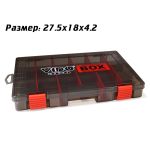 Коробка для приманок Vido Craft VD-3024 Polarized Black Box, размер 35.5х22.2х4.6 см