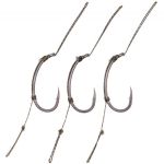 Поводок готовый Korda Loop Rigs Klor №2 50lb с крючком и волосом (KRR011)