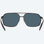 Очки поляризационные Costa Pilothouse 580P Matte Black + Matte Black/Black/Blue Mirror 580P, XLarge