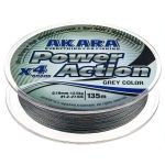 Шнур Akara Power Action X-4 Grey 135 м 0,20