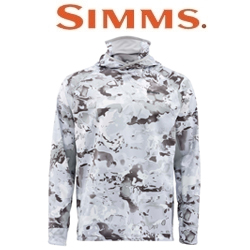 Simms SolarFlex UltraCool Armor Cloud Camo Grey