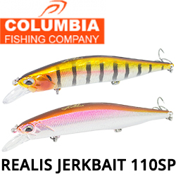 Columbia Realis Jerkbait 110SP
