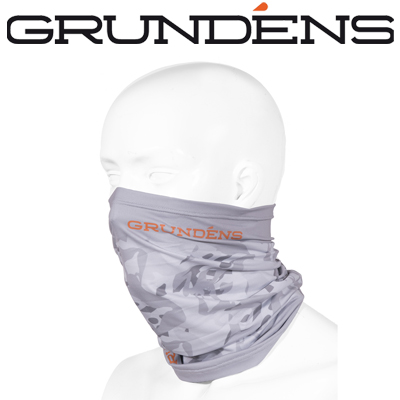 Grundens Fish Head Neck Gaiter Fade Fish Camo