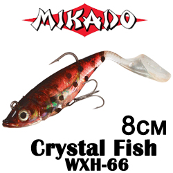 Mikado Crystal Fish WXH-66-8см