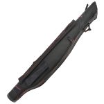 Чехол жесткий SHAMAN 7000 Feeder/Spinning с перегородкой, черный (красный логотип) (160 диаметр, 150 длина)