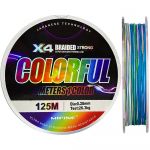 Леска плетёная Mifine Colorful X4 125m 50012-10