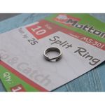 Кольцо заводное Mottomo Split Ring 6мм/12кг 10 шт.