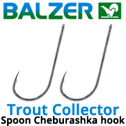 Balzer Trout Collector Spoon Cheburashka hook