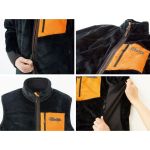 Флисовый жилет Gamakatsu GM3527 Fleece Vest BK LL