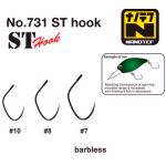 Крючок Yarie 731 ST Hook #9 15pcs. Pack (4511135038647)