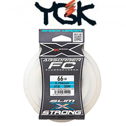 YGK X-Braid FC Absorber Slim&Strong 30m