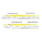 Шнур нахлыстовый Rio WindCutter VersiTip Spey Fly Lines(A) WW9/10/11 цв. Yellow/Blue Load Zone