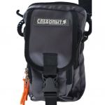 Сумка рыболовная "Следопыт" Street Fishing MultiLock V-Pouch, 22х12,5х8 см, цв. серый