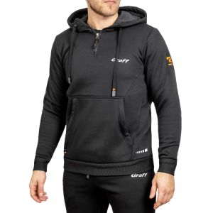Костюм спортивный Graff мужской (черный) 232-1-3XL