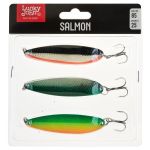 Блесна колеблющаяся Lucky John Sea Trout 85мм/25гр. цвета 002/004/008 3шт. набор