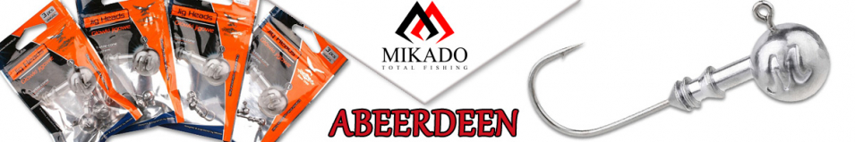 Mikado Abeerdeen Jig Heads Ni крючок 3/0