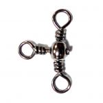 Вертлюги трехсторонние Lucky John Crossline Swivel 006 7шт.